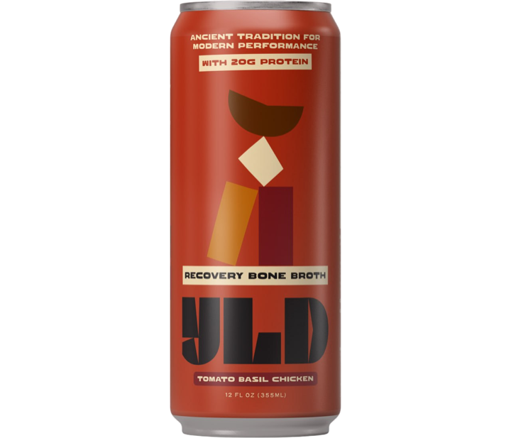 YLD Tomato Basil Chicken bone broth can